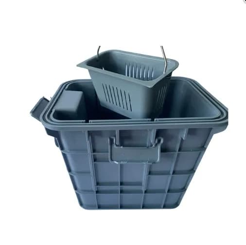 Bể tách dầu mỡ gia đình Ecoprotec hình thang 25L