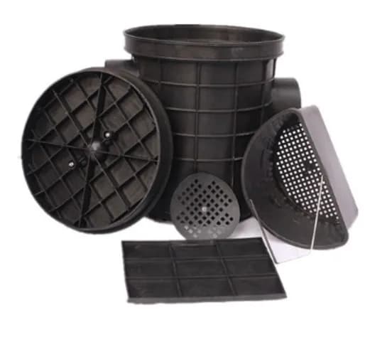 Bể tách dầu mỡ gia đình Ecoprotec hình tròn 25L
