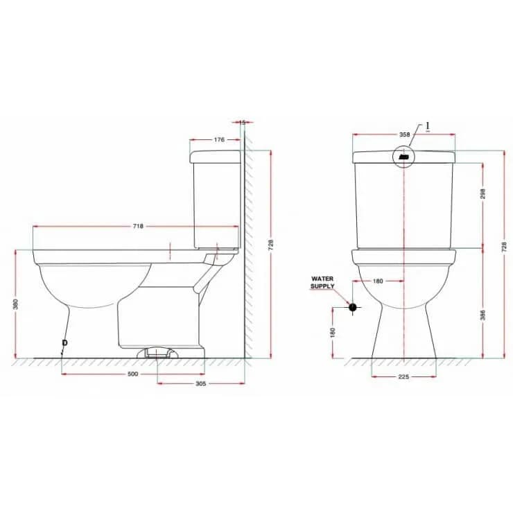 Bồn cầu American Standard VF-2013