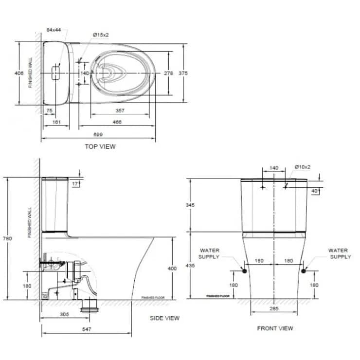 bồn cầu American Standard WP-2622