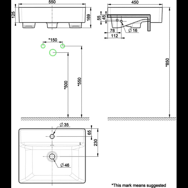 Khám phá sự tiện lợi và sang trọng của chậu rửa bán âm American Standard WP-F419 Acacia E Supasleek