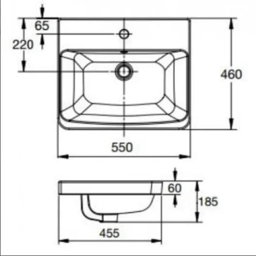 Khám phá sự tiện lợi và sang trọng của chậu rửa mặt American Standard WP-F417 đặt bàn Acacia E