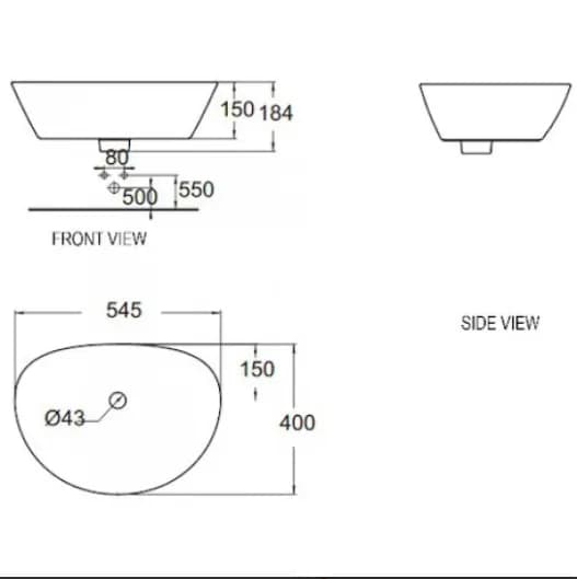 Khám phá sự tiện lợi và sang trọng của chậu rửa mặt American Standard WP-F633 Neo Modern đặt bàn