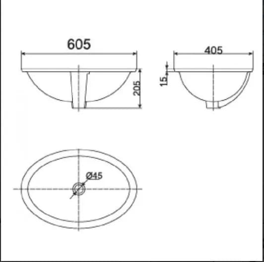 Khám phá sự tiện lợi và sang trọng của lavabo American Standard WP-0433 âm bàn Oval