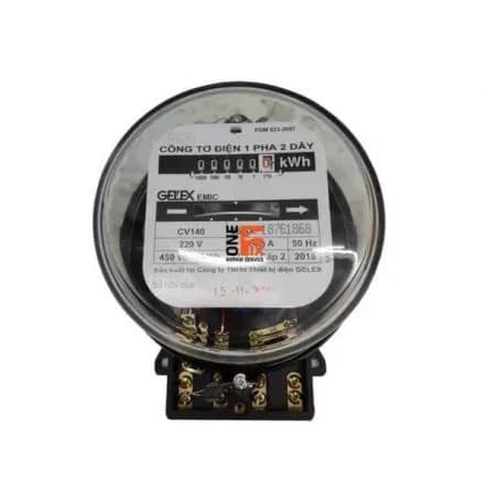 Đồng hồ điện cơ 1 pha EMIC 10(40)A 220V | Kiểm định bởi EVN