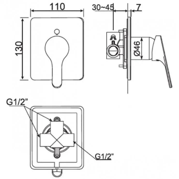 Van điều chỉnh American Standard WF-1422