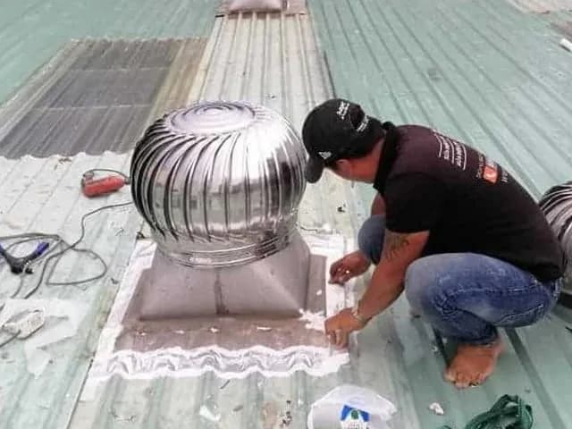 Quả cầu thông gió nhôm Φ360