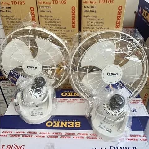Tận hưởng sự thoải mái với quạt trần đảo Senko TD-105 công suất 47w