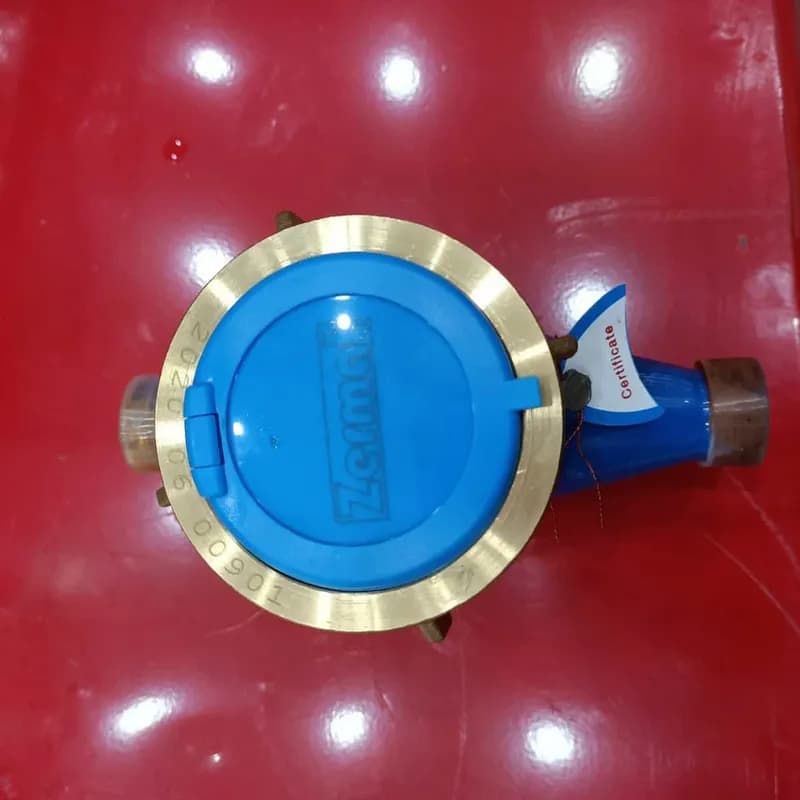 Đồng hồ đo nước Zermat DN-15C phi 21 dạng cơ kết nối bằng ren