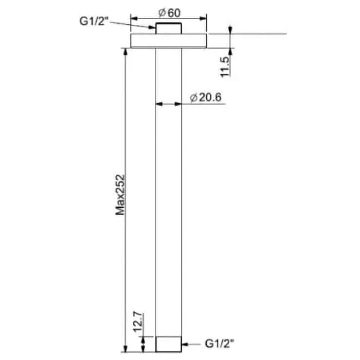 Khám phá sự tiện lợi của thanh nối đầu sen American Standard FFAS9908