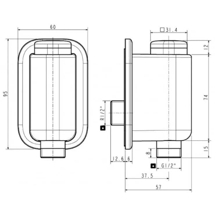 Khám phá sự tiện lợi của vòi sen American Standard WF-T825W dòng EasyFLO - cấp nước lạnh - màu trắng