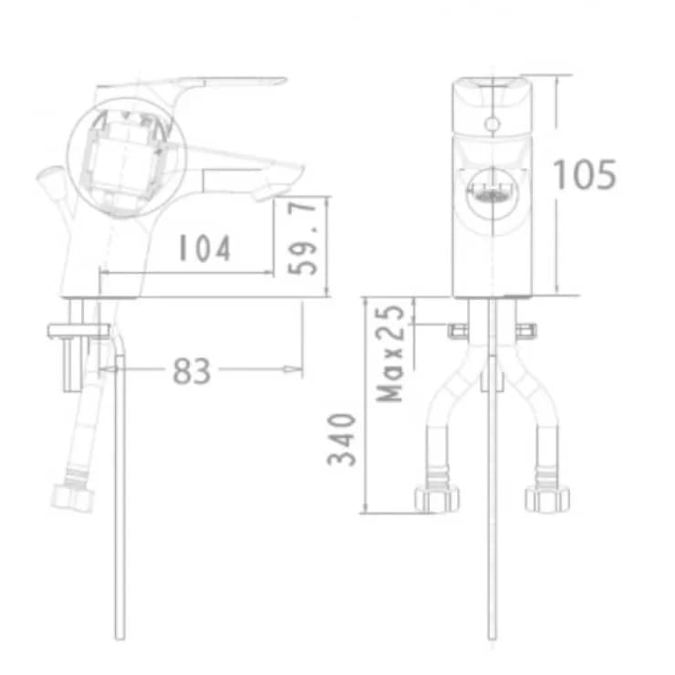 Giới thiệu về vòi lavabo American Standard Cygnet WF-0301