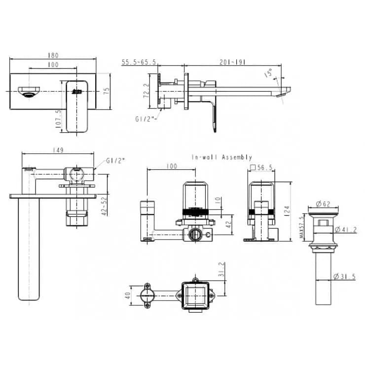 Vòi Lavabo American Standard WF-1304 Acacia E