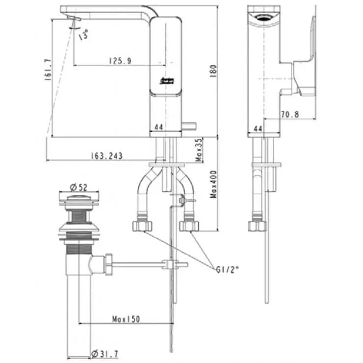 Vòi Lavabo American Standard WF-1305 dòng Acacia E