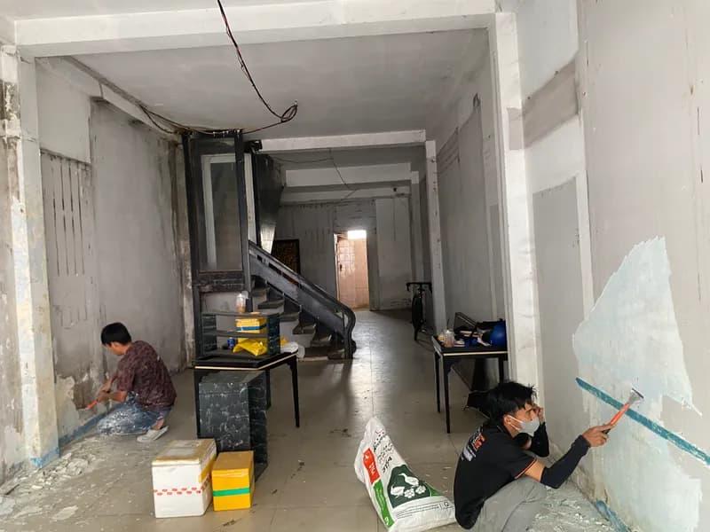 Trước sửa: sơn nhà tại Gò Vấp — thợ Bùi Văn An