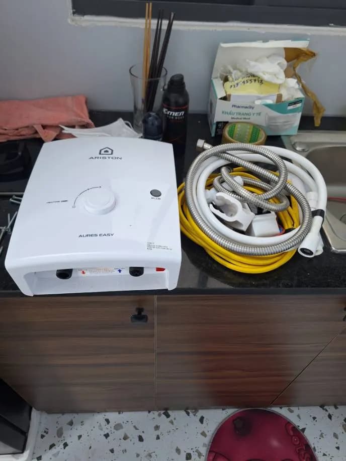 Kết quả Tháo máy nước nóng tại Phường 3, Quận 4 — thợ Trần Quốc Đông