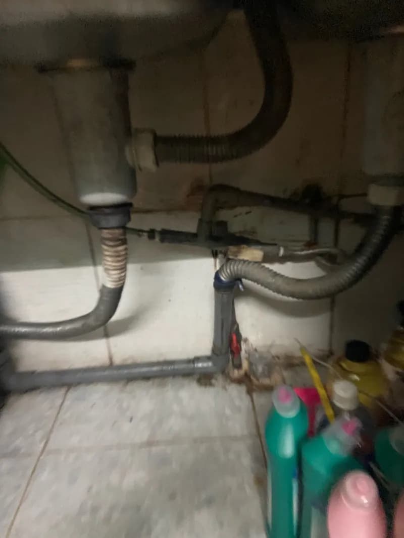 Trước sửa vòi rửa bát tại Phường 15, Quận 10 — thợ Trần Lào