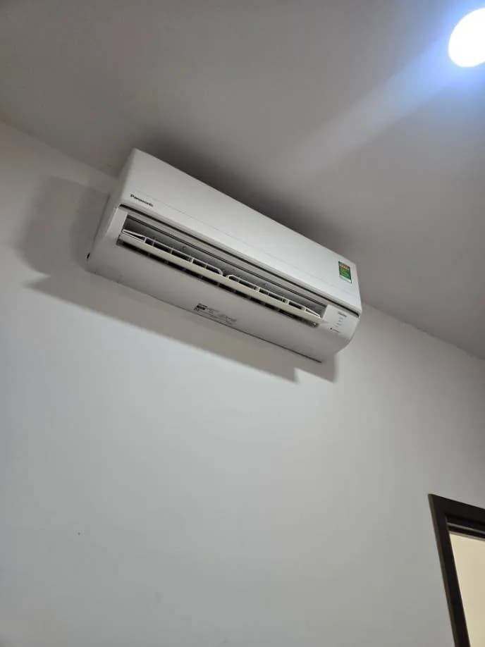 Trước sửa máy lạnh treo tường Panasonic tại phường tân chánh hiệp quận 12, Quận 12 — thợ LỘC LÊ