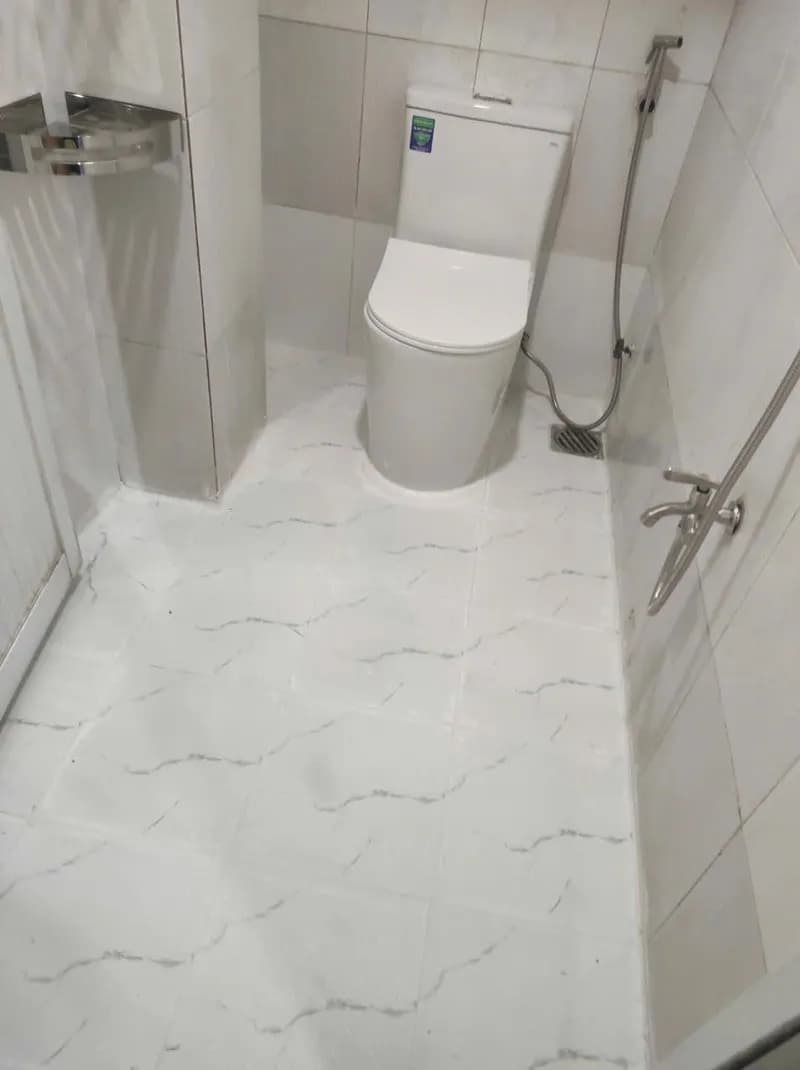 Sau khi hoàn thành sửa bồn cầu 1 khối tại Thủ Đức — thợ Bùi Văn An