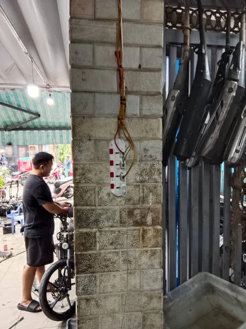 Trước sửa hệ thống điện dân dụng tại Tân Phú — thợ TRÂN TRƯƠNG