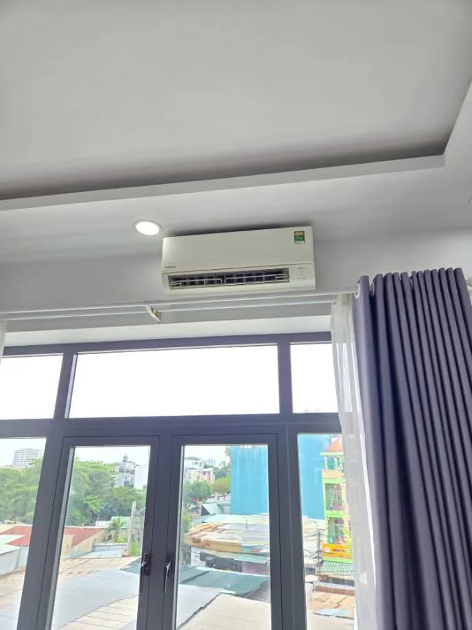 Trước sửa máy lạnh treo tường Panasonic tại P.HCM, Bình Tân — thợ LỘC LÊ