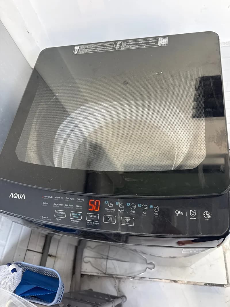 Kết quả Vệ sinh máy giặt Aqua 9kg báo lỗi E5 tại Bình Thạnh tại Bình Thạnh — thợ Đỗ Văn Hảo