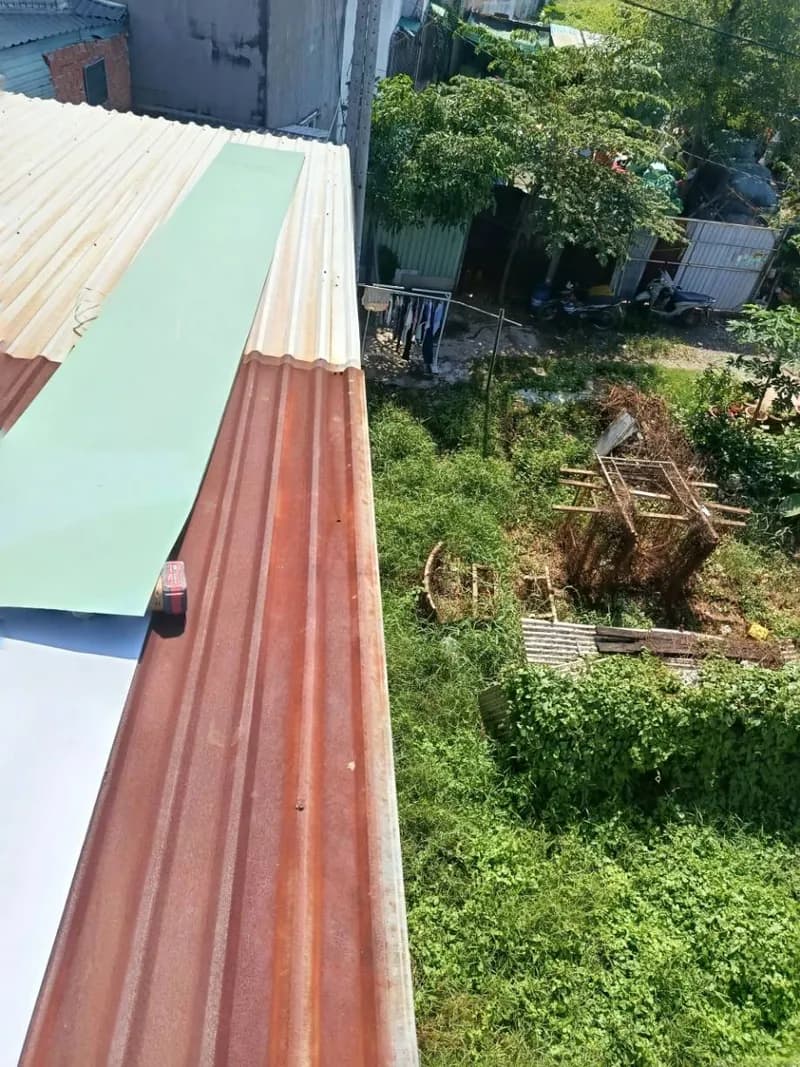 Sau khi sửa: Chống dột