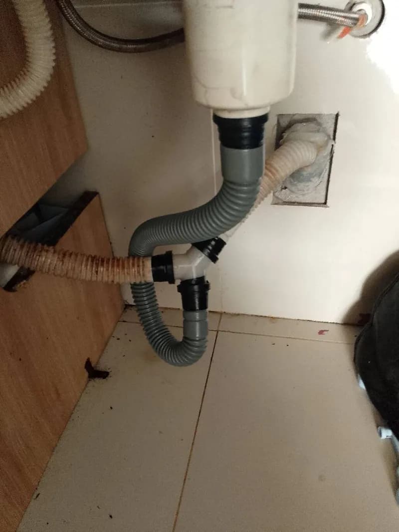 Kết quả Thay bộ xả bồn rửa chén, gia cố ống thoát nước âm tường Quận 7 tại Quận 7 — thợ Đặng Văn Thịnh