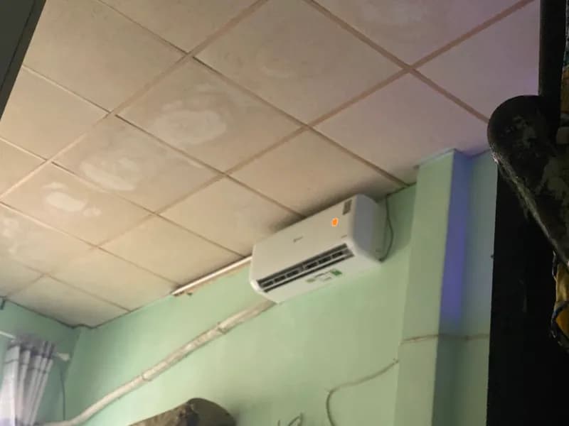 Trước sửa máy lạnh treo tường Gree tại xã Vĩnh Lộc B, Bình Chánh — thợ DUY HỒ