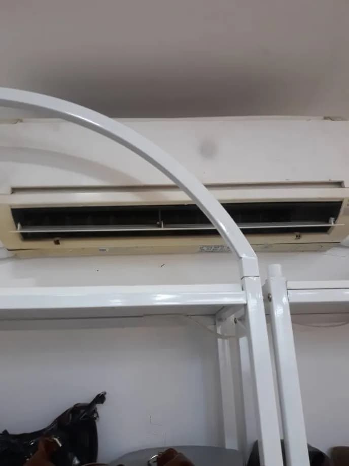 Trước khi sửa: Nạp gas máy lạnh Hitachi tại Phường Bình Lợi, Bình Thạnh tại Phường bình lợi trung bình thạnh, Bình Thạnh