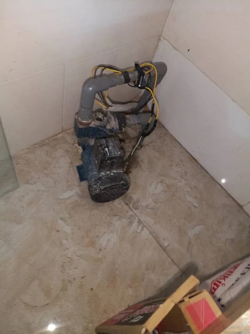 Sau khi hoàn thành sửa máy bơm nước Panasonic tại TPHCM — thợ TÙNG TRẦN