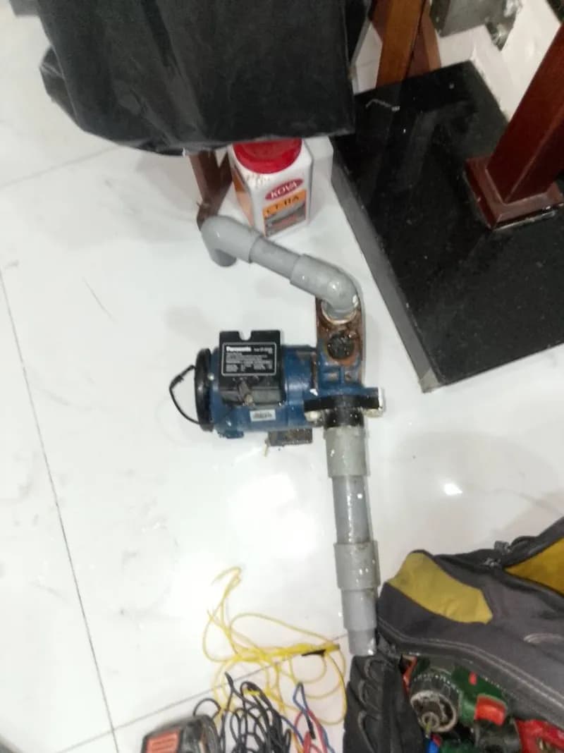 Trước sửa máy bơm nước Panasonic tại TPHCM — thợ TRÂN TRƯƠNG