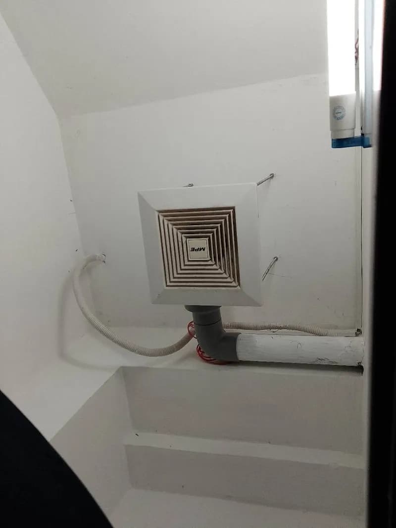 Sau khi hoàn thành sửa quạt thông gió âm trần MPE tại TPHCM — thợ ĐỖ NHIỀU