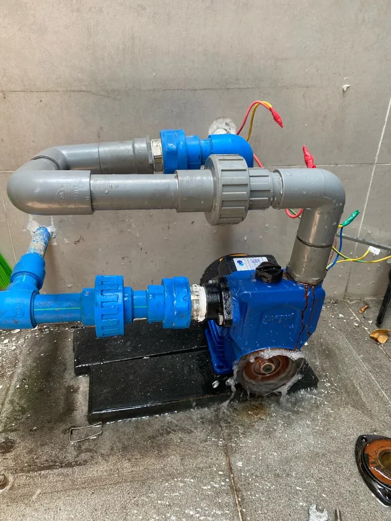 Sau khi hoàn thành sửa máy bơm nước gia đình DAPHA tại TPHCM — thợ DƯƠNG OAI
