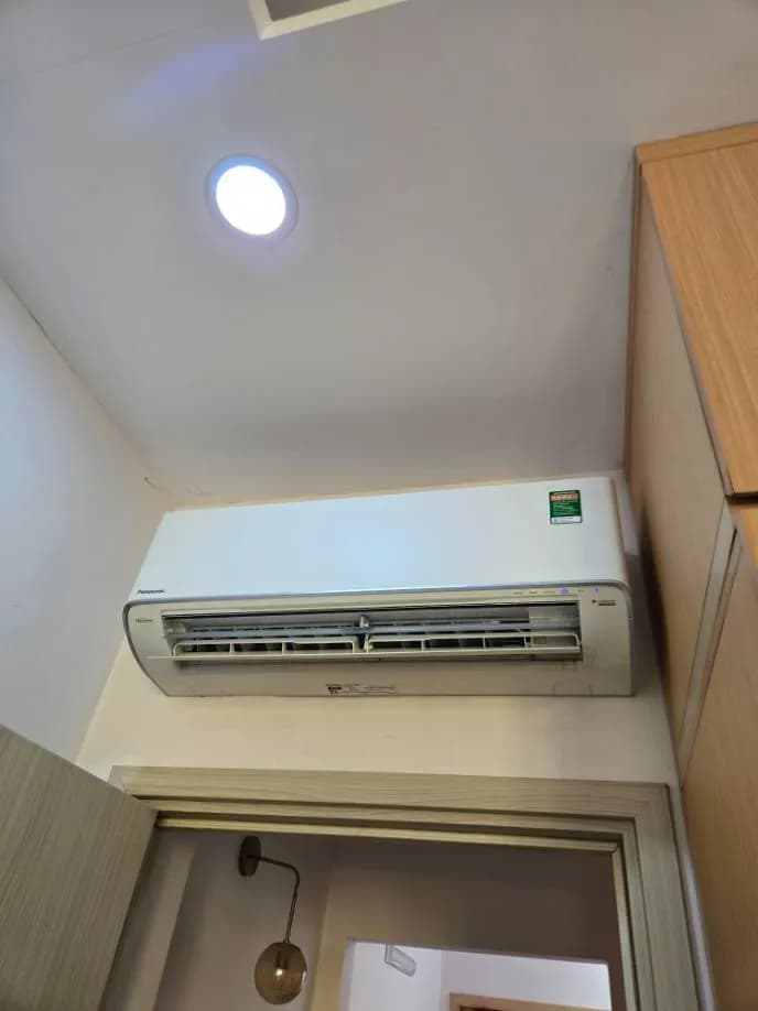 Sau khi hoàn thành sửa máy lạnh treo tường Panasonic tại TPHCM — thợ LỘC LÊ