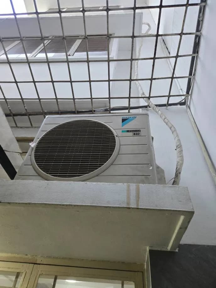 Sau khi hoàn thành sửa dàn nóng máy lạnh Daikin tại TPHCM — thợ LỘC LÊ (5 sao)