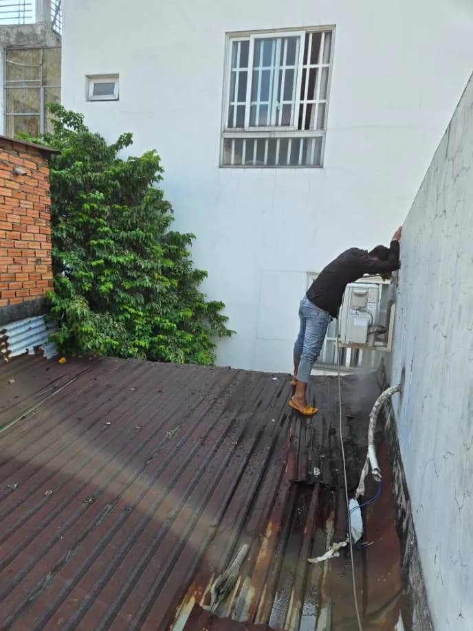 Sau khi hoàn thành sửa máy lạnh tại TPHCM — thợ LỘC LÊ (5 sao)