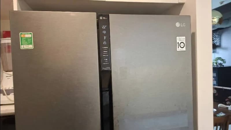 Sau khi hoàn thành sửa tủ lạnh LG tại TPHCM — thợ LỘC LÊ