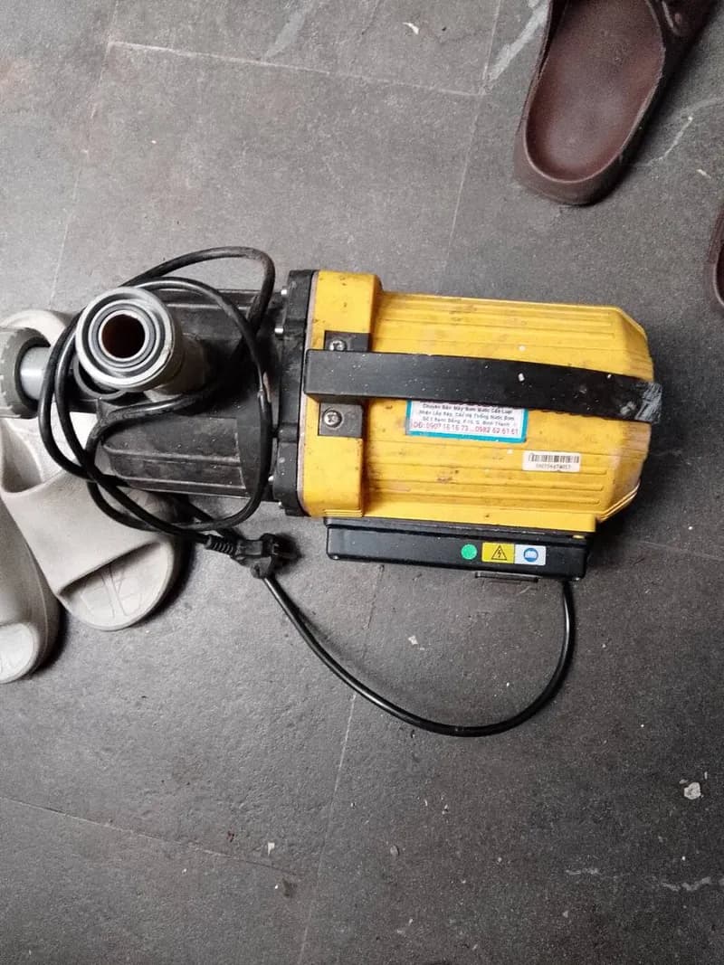 Trước sửa máy bơm nước Dopy tại TPHCM — thợ ĐỖ NHIỀU