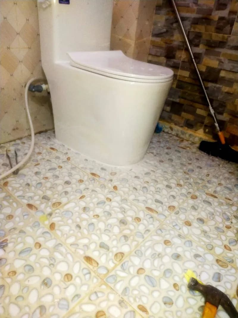 Sau khi hoàn thành sửa bồn cầu liền khối Mỹ Ý tại Tân Bình — thợ Trần Lào (1 sao)