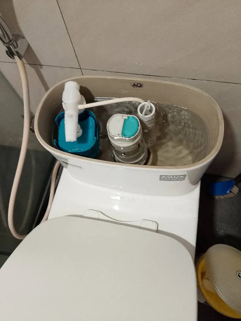 Trước sửa bồn cầu INAX tại Nhà Bè — thợ Hồ Như Vũ