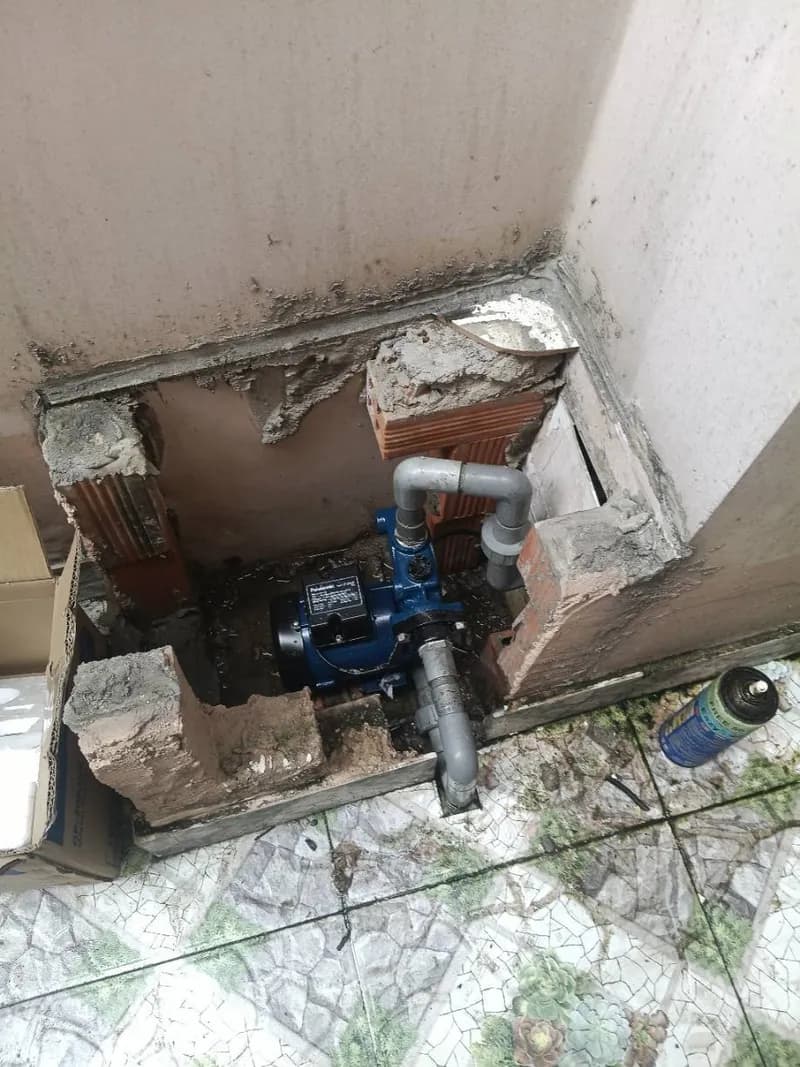 Sau khi hoàn thành sửa máy bơm nước Panasonic tại Tân Bình — thợ Trần Lào (5 sao)