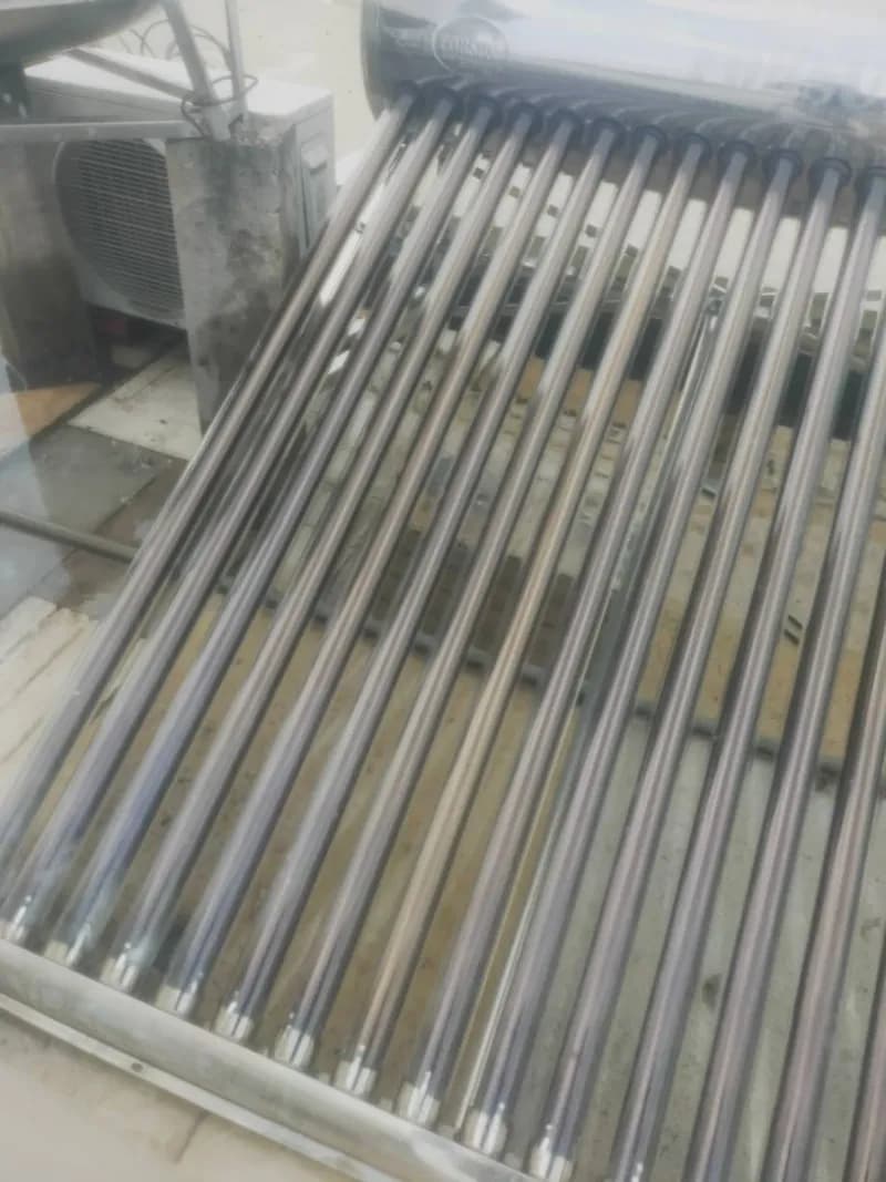 Trước sửa máy nước nóng năng lượng mặt trời Porsin tại Gò Vấp — thợ Hồ Như Vũ