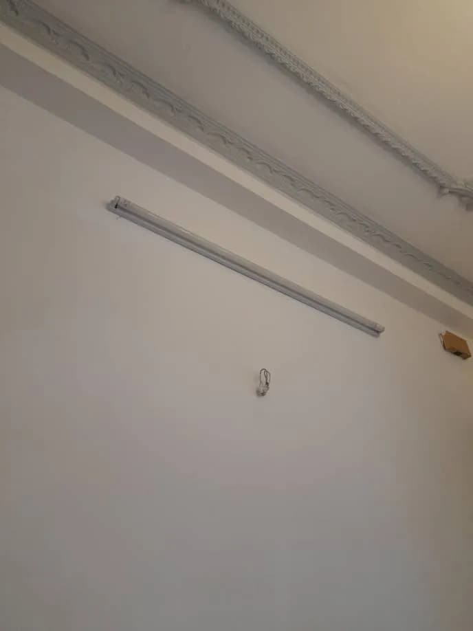 Trước sửa đèn tuýp LED đôi tại Tân Phú — thợ Võ Hồng Hải