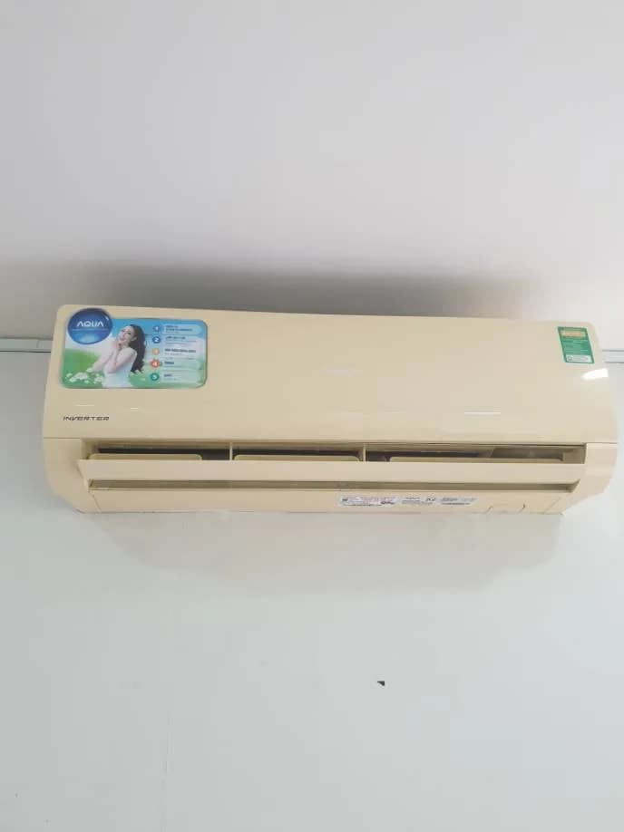 Sau khi hoàn thành sửa máy lạnh treo tường AQUA tại Thủ Đức — thợ Đặng Anh Huy
