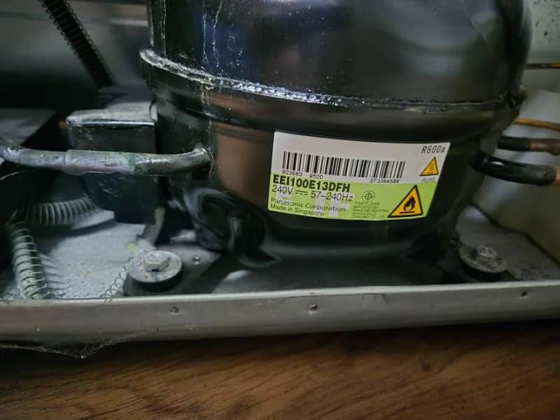 Trước sửa tủ lạnh Panasonic tại TPHCM — thợ Lê Hữu Lộc
