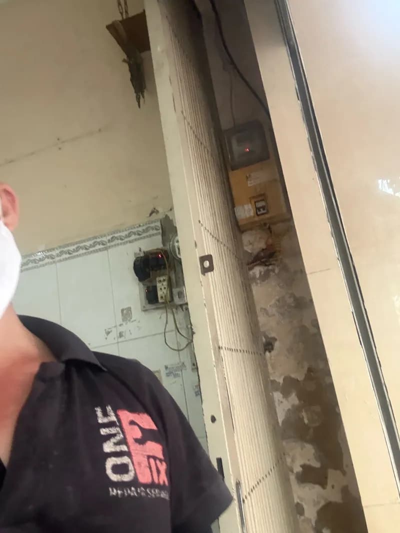 Trước sửa máy bơm tăng áp tại Quận 8 — thợ Hồ Như Vũ