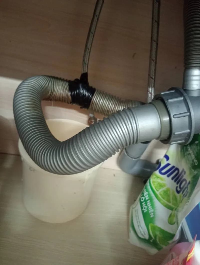 Trước sửa chậu rửa bát tại Phường Bình Hưng Hòa A, Bình Tân — thợ Võ Hồng Hải