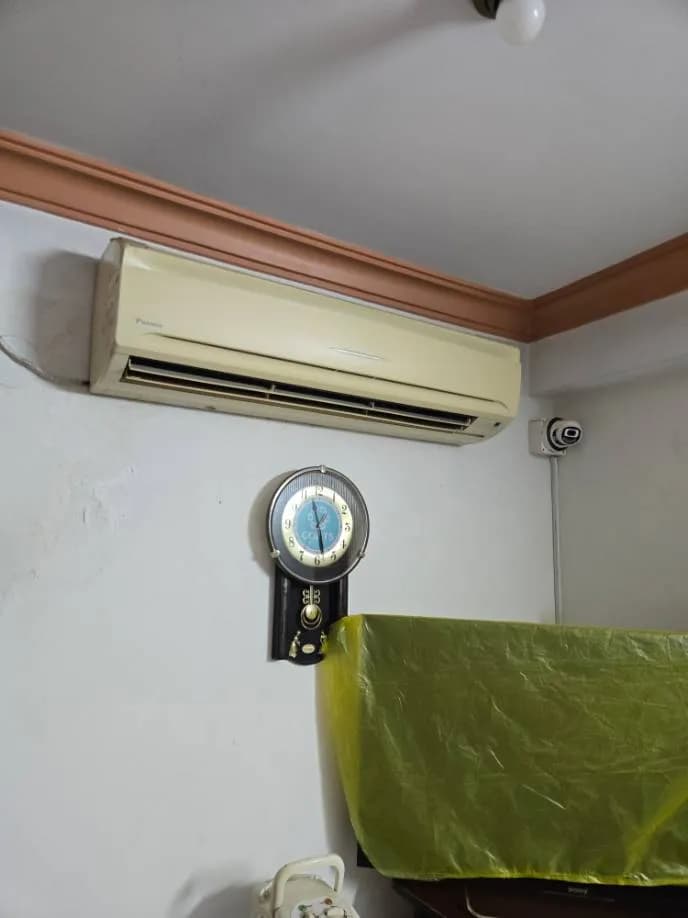Sau khi hoàn thành sửa máy lạnh treo tường Daikin tại Tân Bình — thợ Lê Hữu Lộc (5 sao)