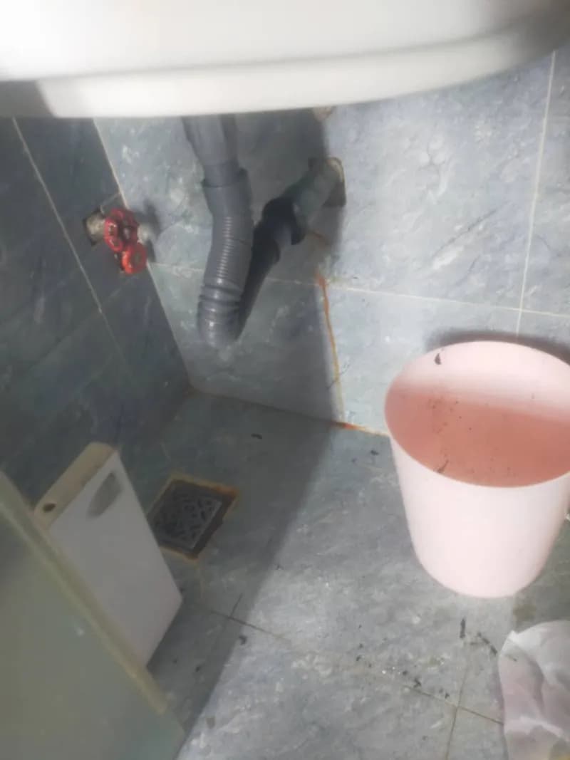 Sau khi hoàn thành sửa lavabo tại Tân Bình — thợ Lê Đăng Tuấn (5 sao)